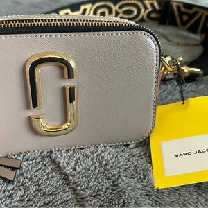 Marc Jacobs Cement Multi Crossbody Bag New with Tags and Dustbag